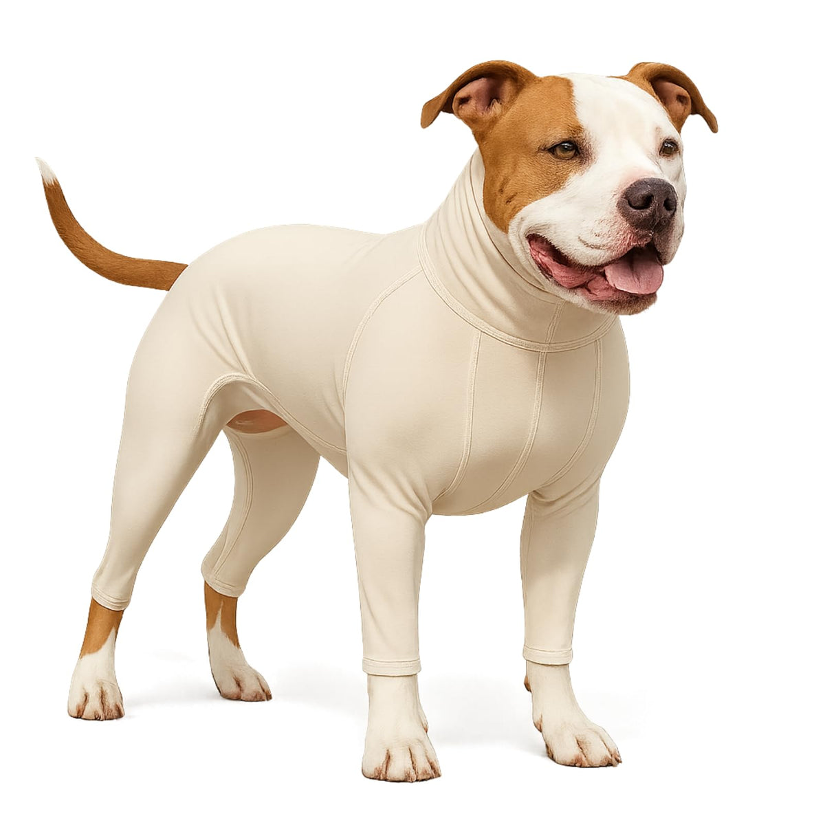 LovinPet UPF50 camisa protectora para perros medianos y grandes, vista general.