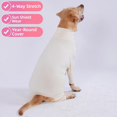 LovinPet UPF50 capa interna suave para usar bajo chaqueta de perro.
