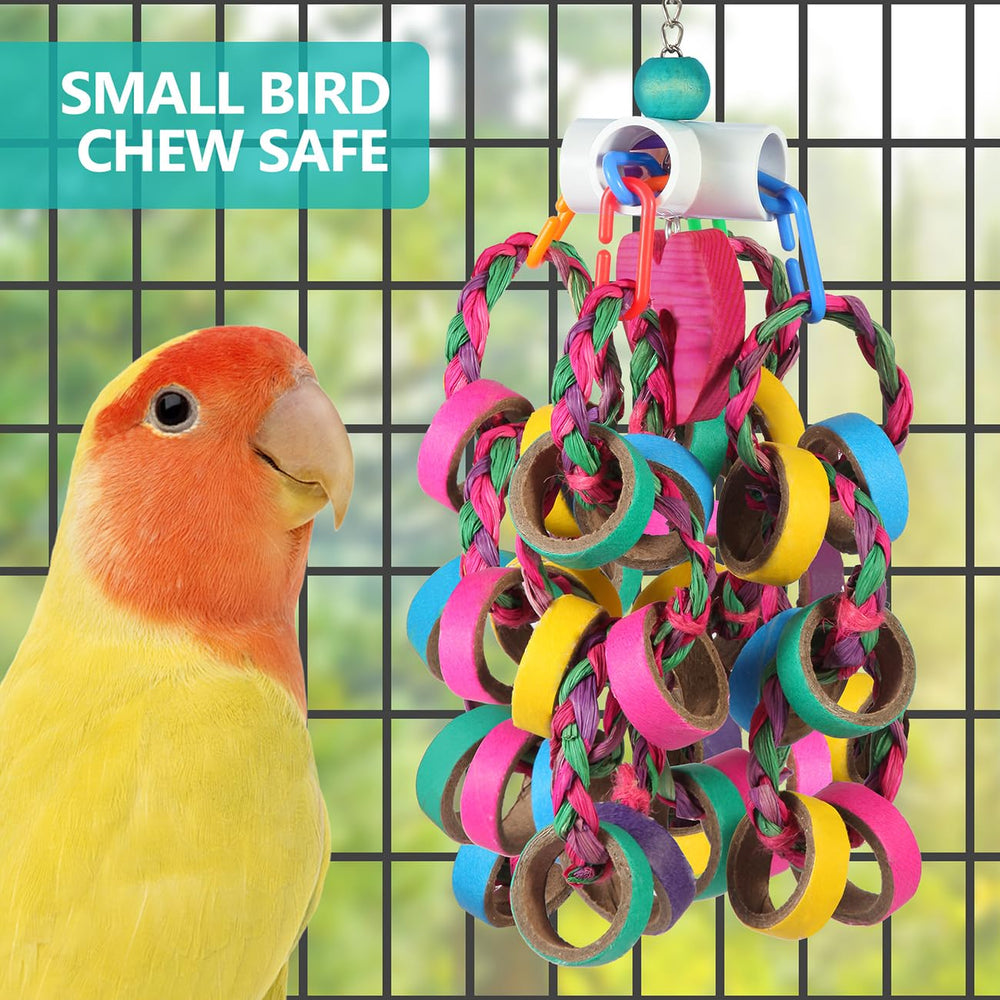 lovyocoCoCo: accesorios de jaula seguros para aves que buscan estimulación.