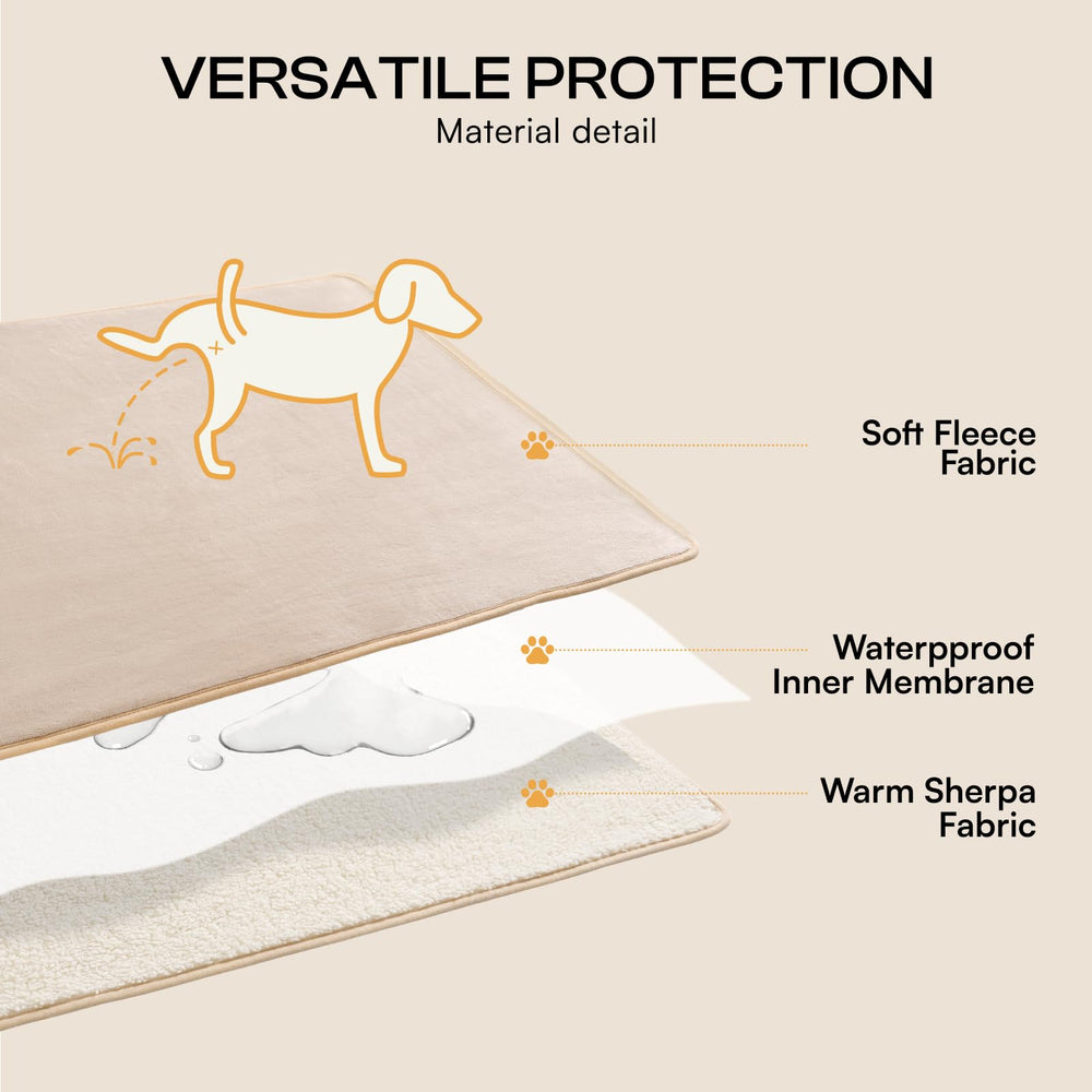 Manta Luciphia para cama protege el colchón de mascotas