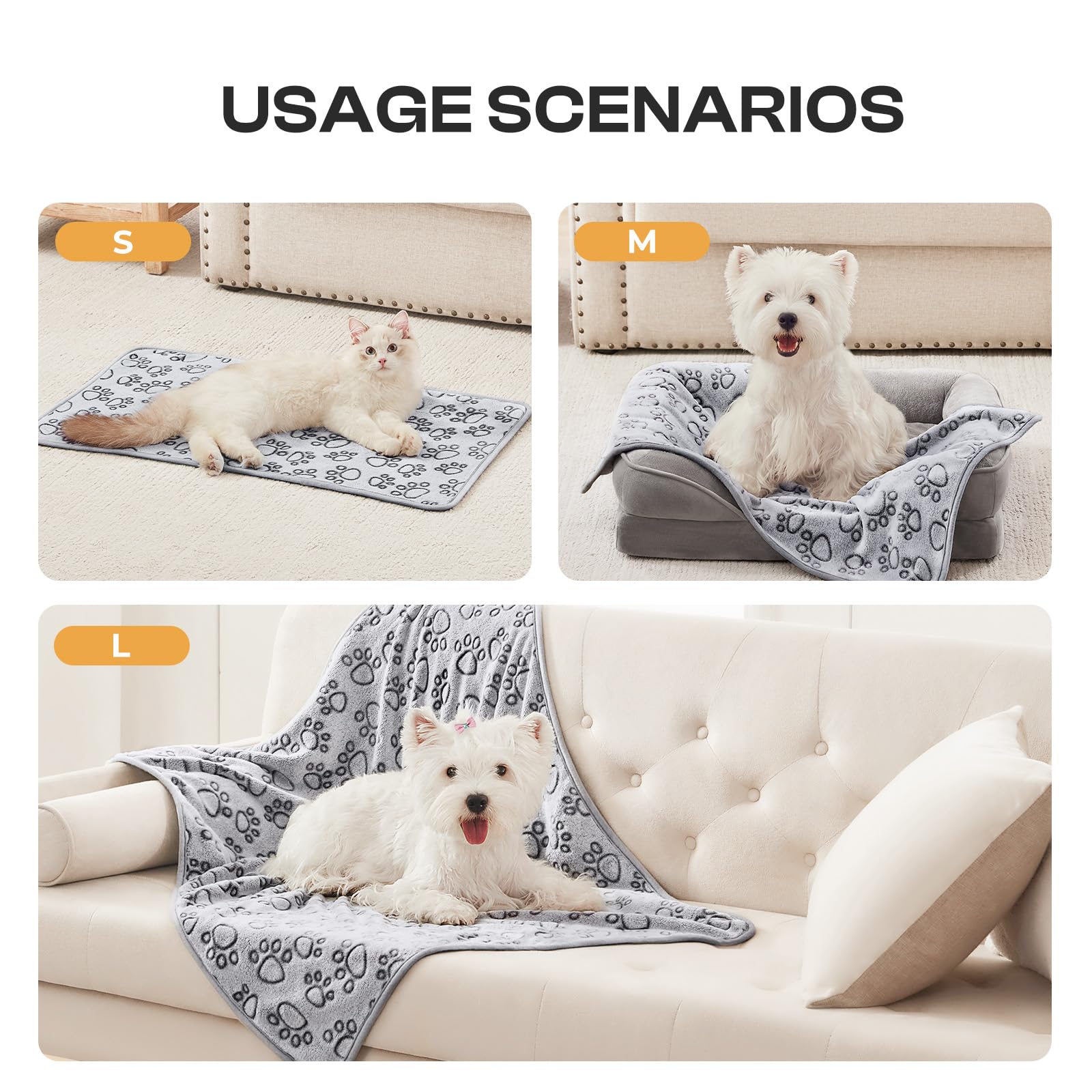 Luciphia manta peluche doble cara coral velvet gris suave para juego y descanso.