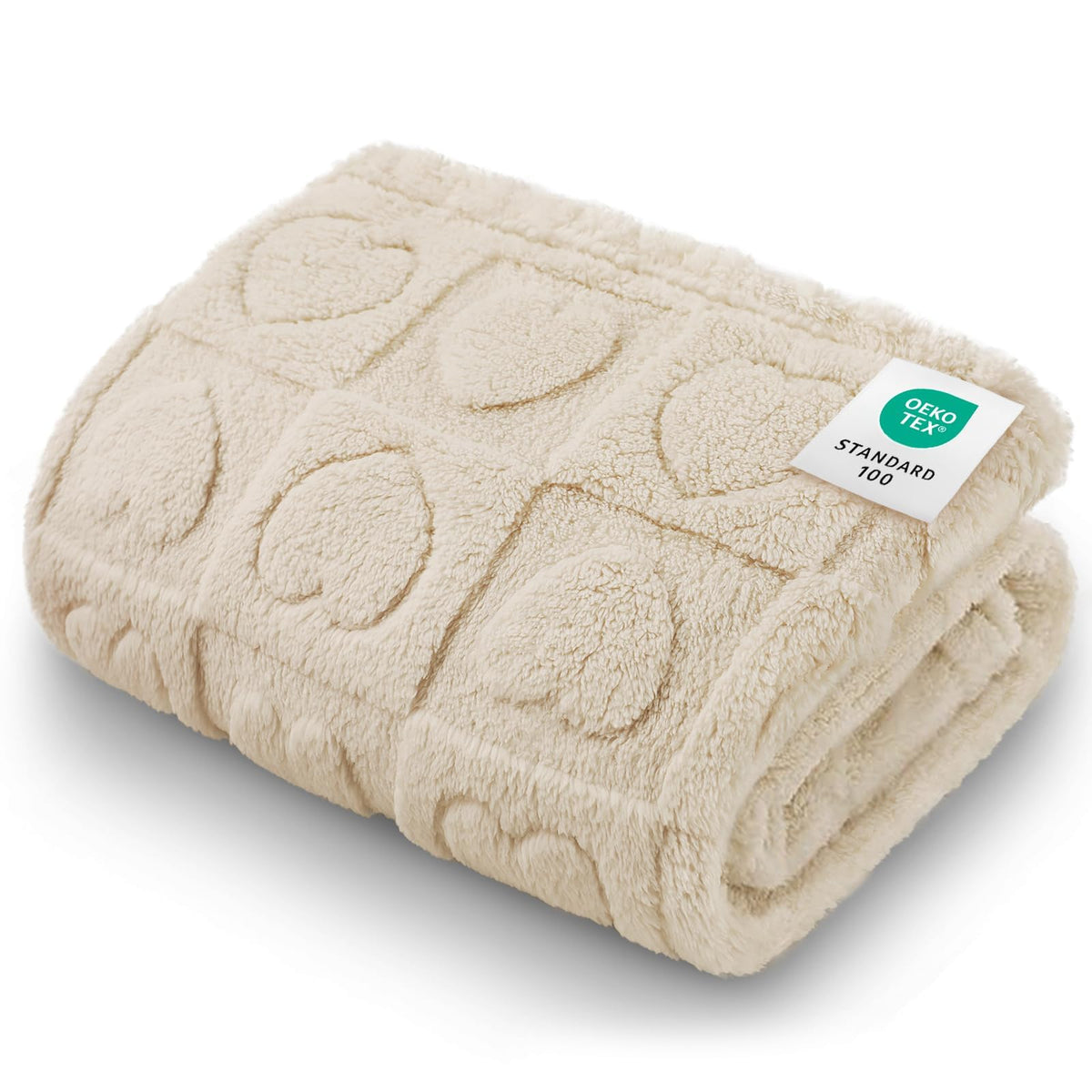 Luciphia Manta para Perro Pequeño: textura suave de coral velvet para confort relajante.