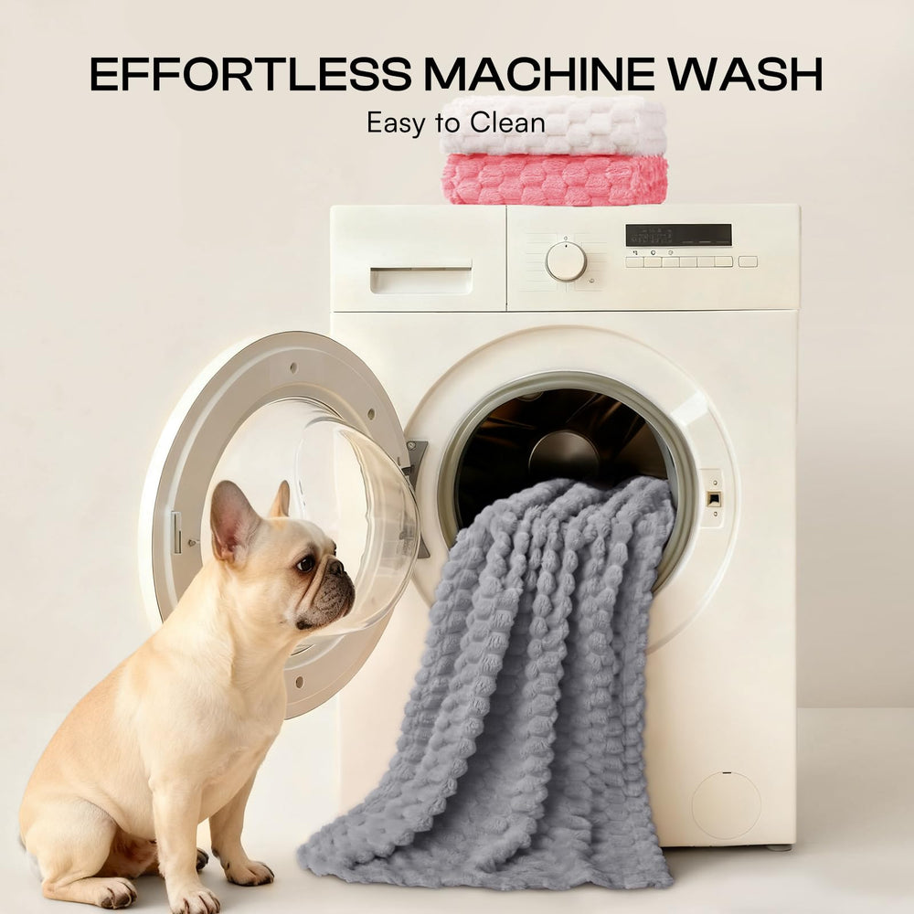Luciphia Soft 300GSM manta mascotas lavable a máquina para limpieza fácil