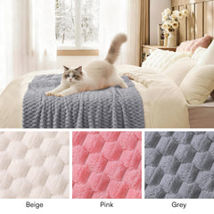 Luciphia Soft 300GSM manta mascotas protección de muebles contra pelos