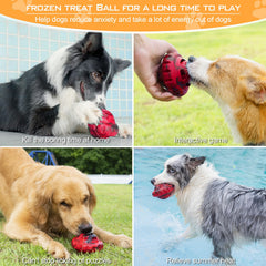 luckdoor rompecabezas interactivo para perro que fomenta paciencia durante el juego.