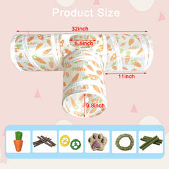 LUCKITTY túnel tejido reforzado, ligero y duradero para masticación suave.
