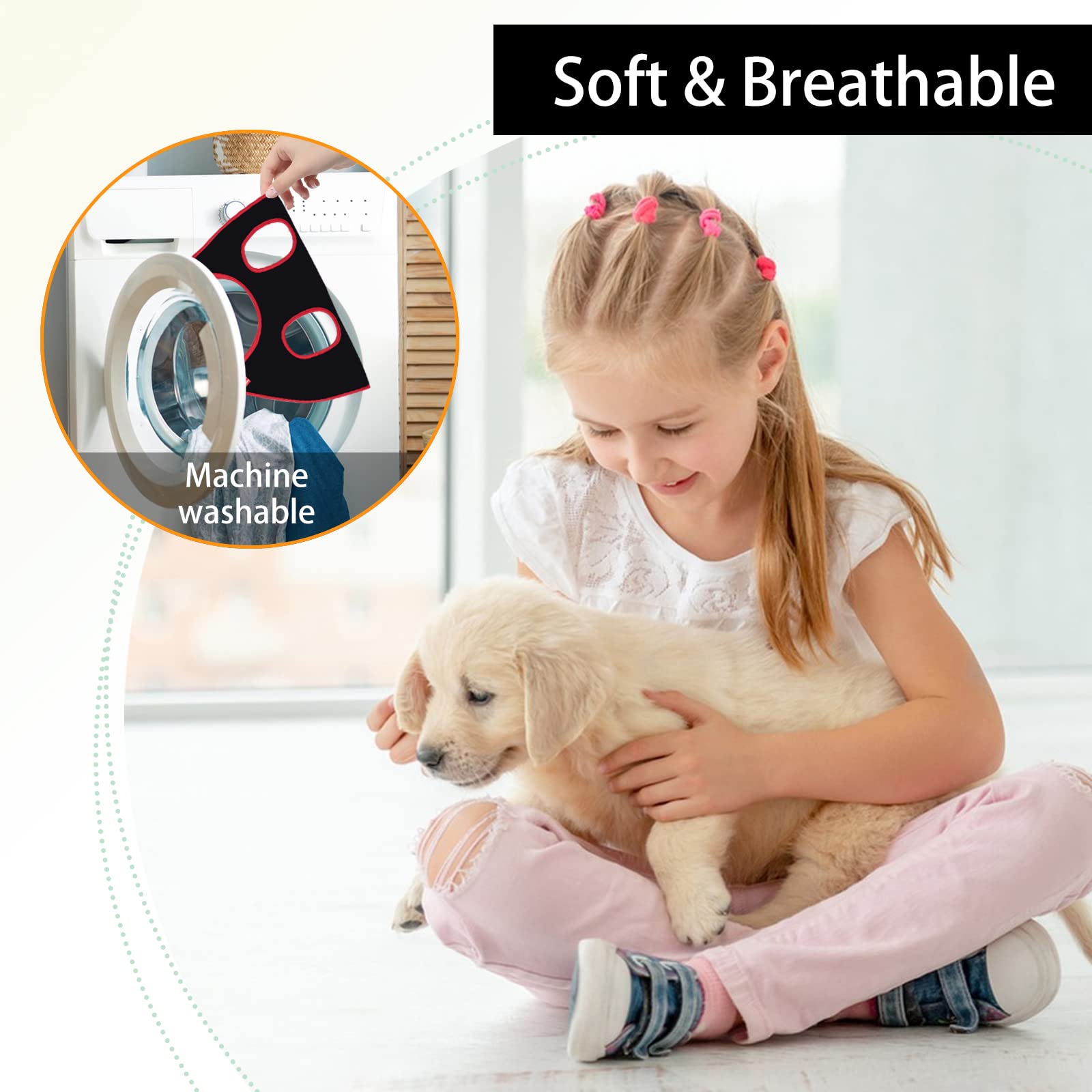 LuckyOpt hamaca lavable para mascotas, fácil de limpiar tras cada sesión.