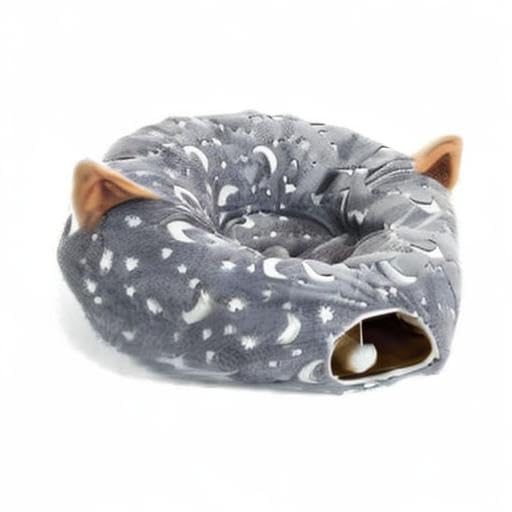 LUCKITTY tunel cama gato cierre compacto: guardado rápido tras cada sesión.
