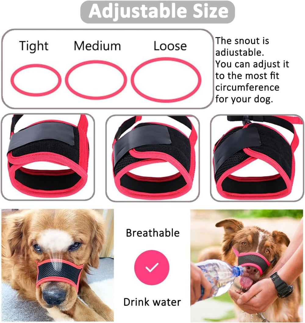 LUCKYPAW bozal para entrenamiento que ayuda a gestionar conductas sin obstaculizar la respiración
