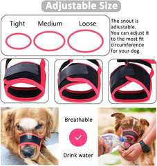 LUCKYPAW bozal para entrenamiento que ayuda a gestionar conductas sin obstaculizar la respiración