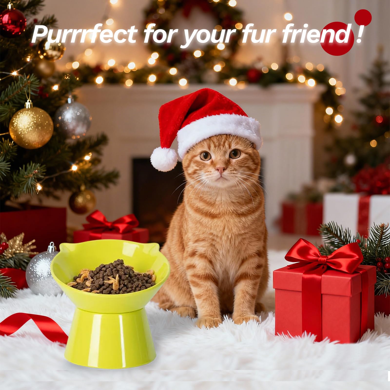 LuckyPots tazones elevados, ideales para gatos adultos y cachorros.