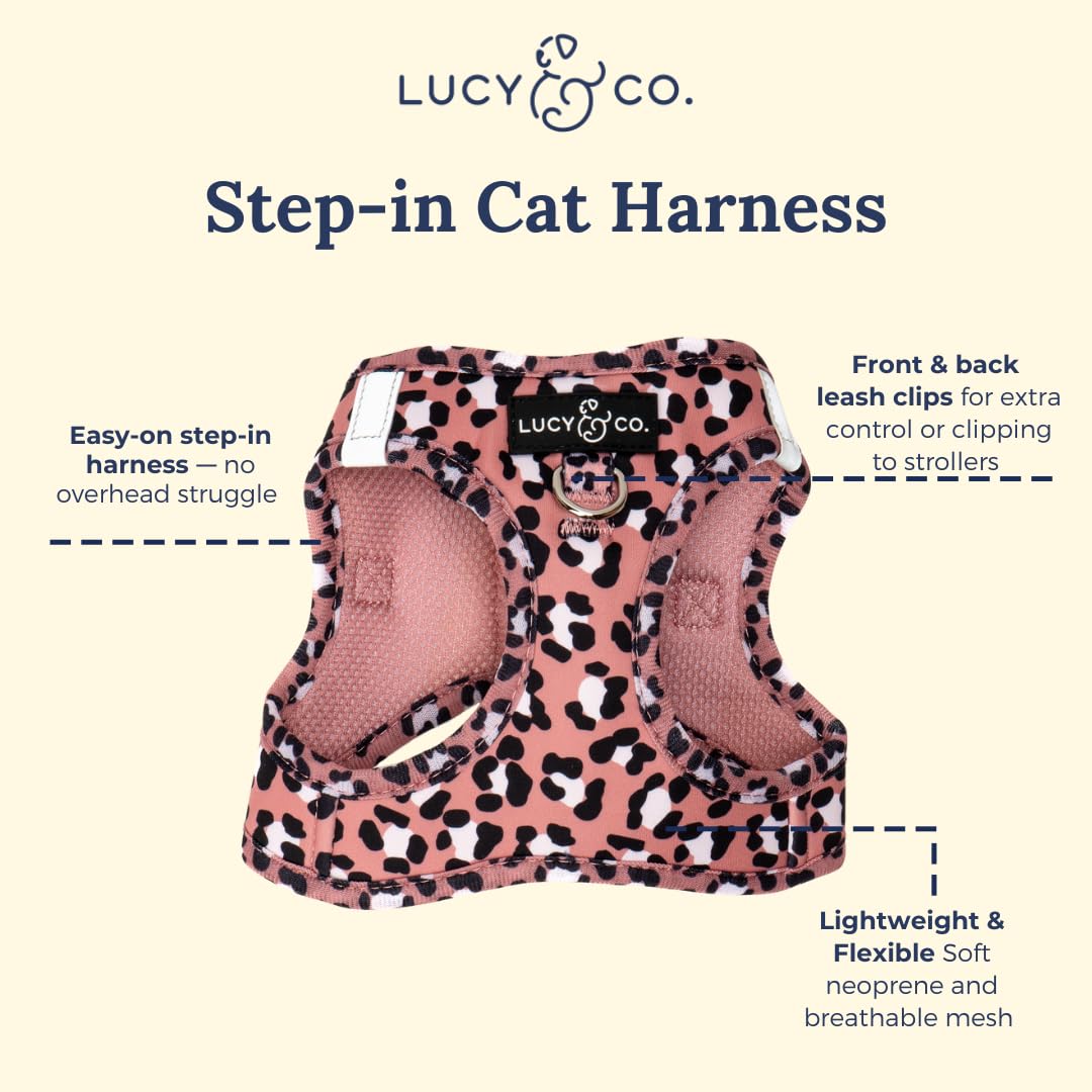 Lucy & Co. arnés ligero y transpirable, ideal para días activos.