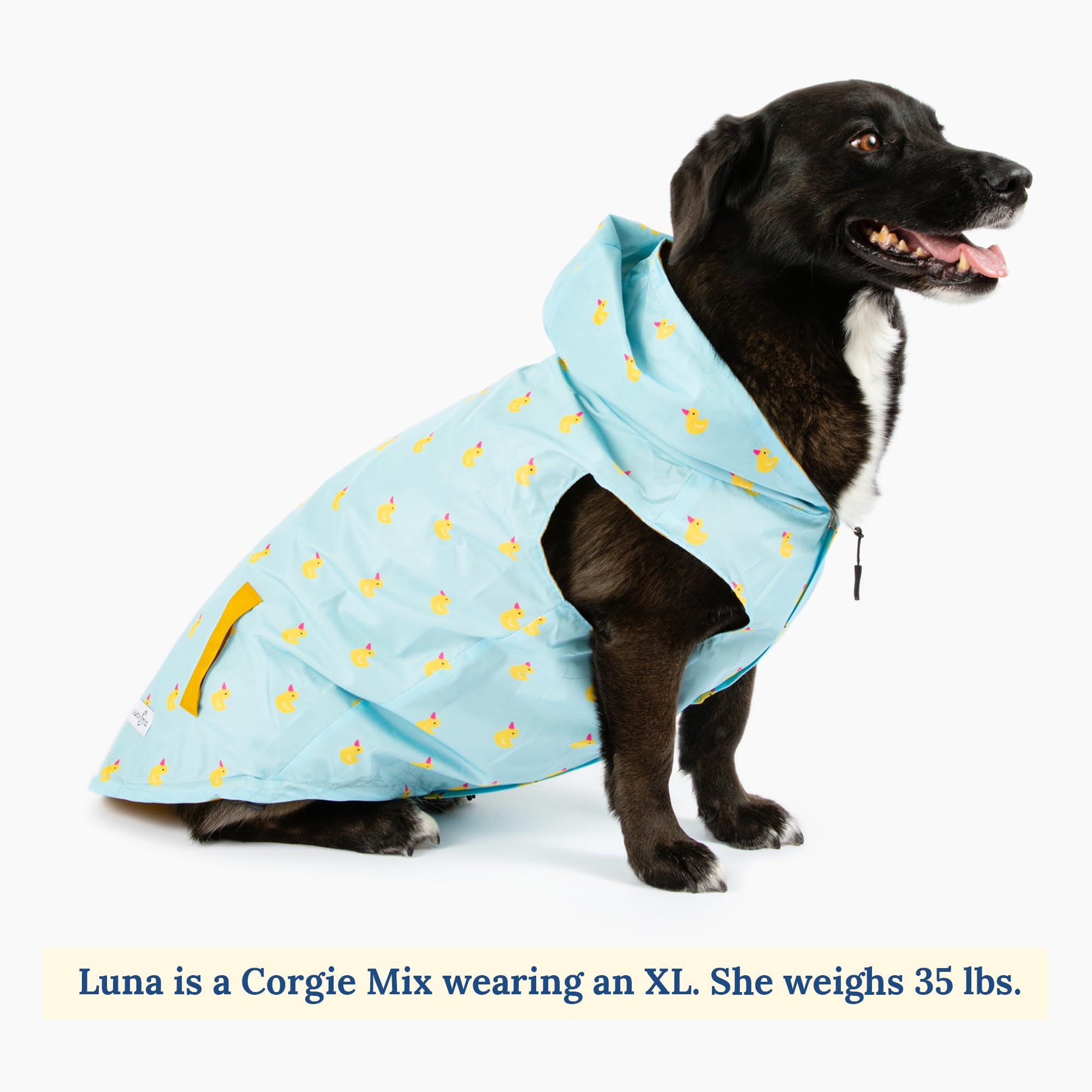 Lucy & Co. Lucky Ducky: capa liviana y ajustable para cualquier talla y clima.