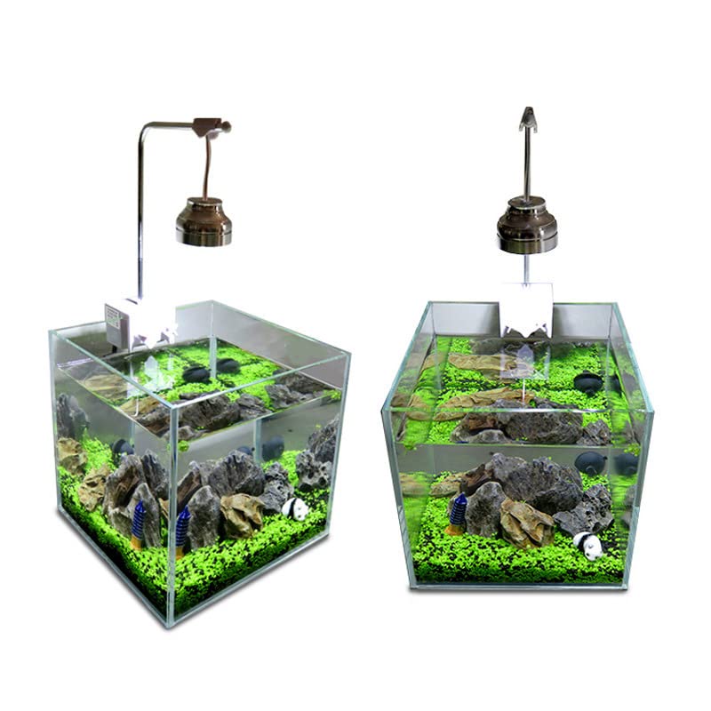 LUKAWES dos-pack plantas acuario: alfombra subacúnea atractiva para el fondo.