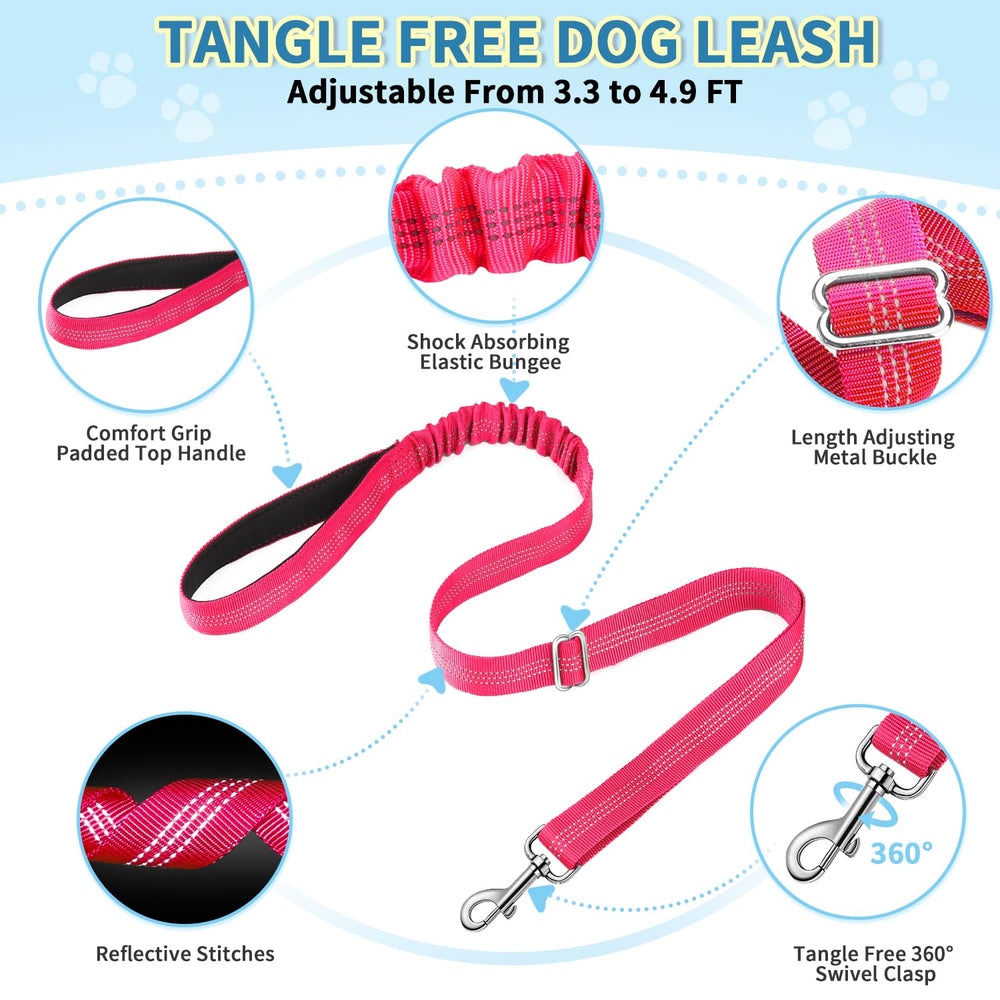 Arnés Lukovee para perro pequeño con diseño triangular para reducir tirones.