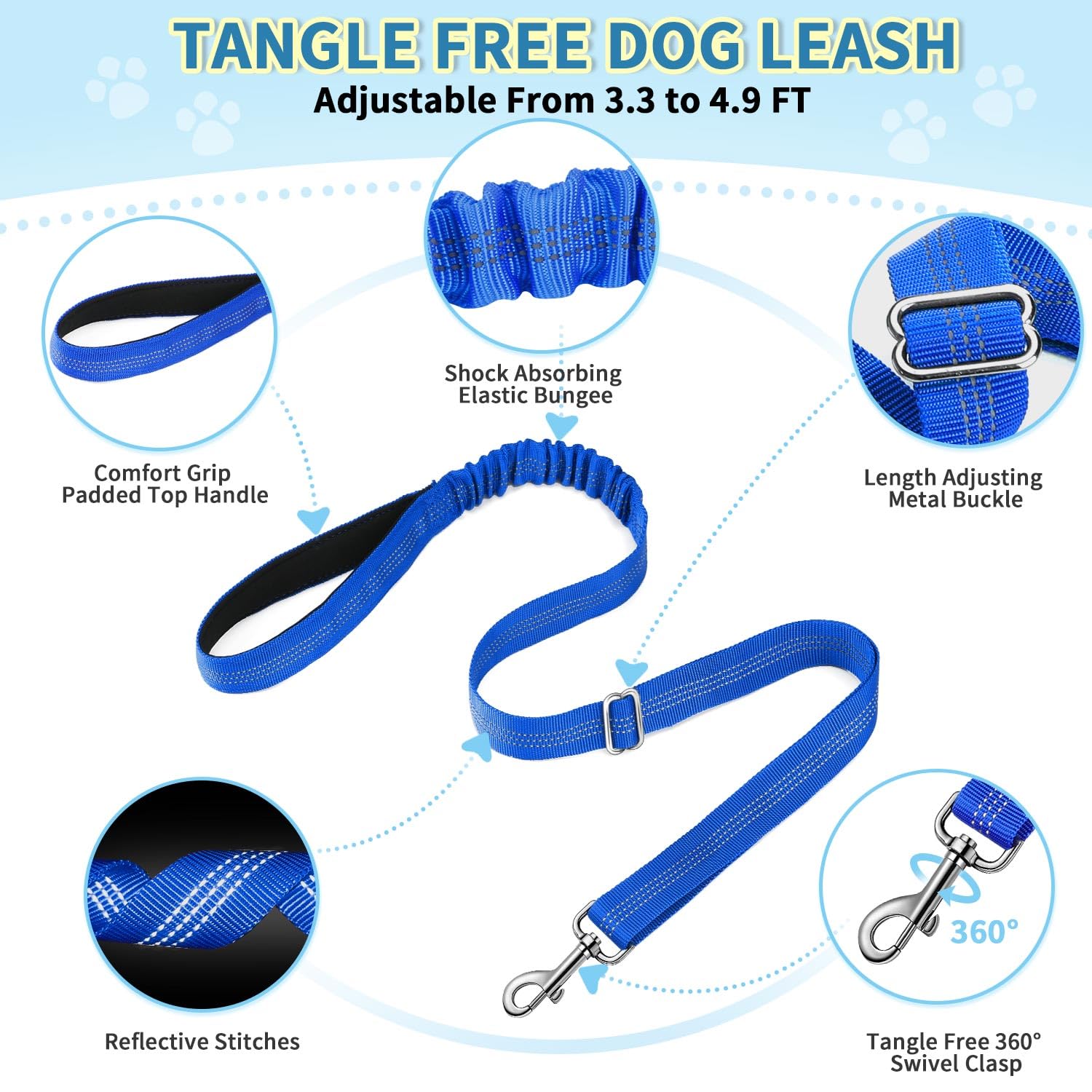 Diseño triangular Lukovee para reducir tirones y mejorar control.