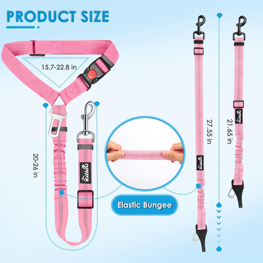 Lukovee elastico tipo bungee para mayor comodidad del perro.