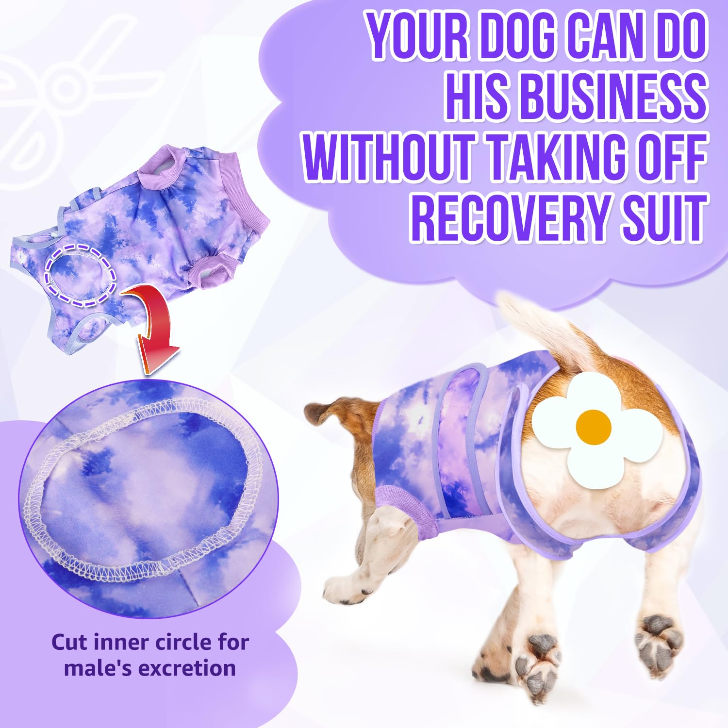 Lukovee Recovery Suit cintura ajustable para mejor adaptabilidad