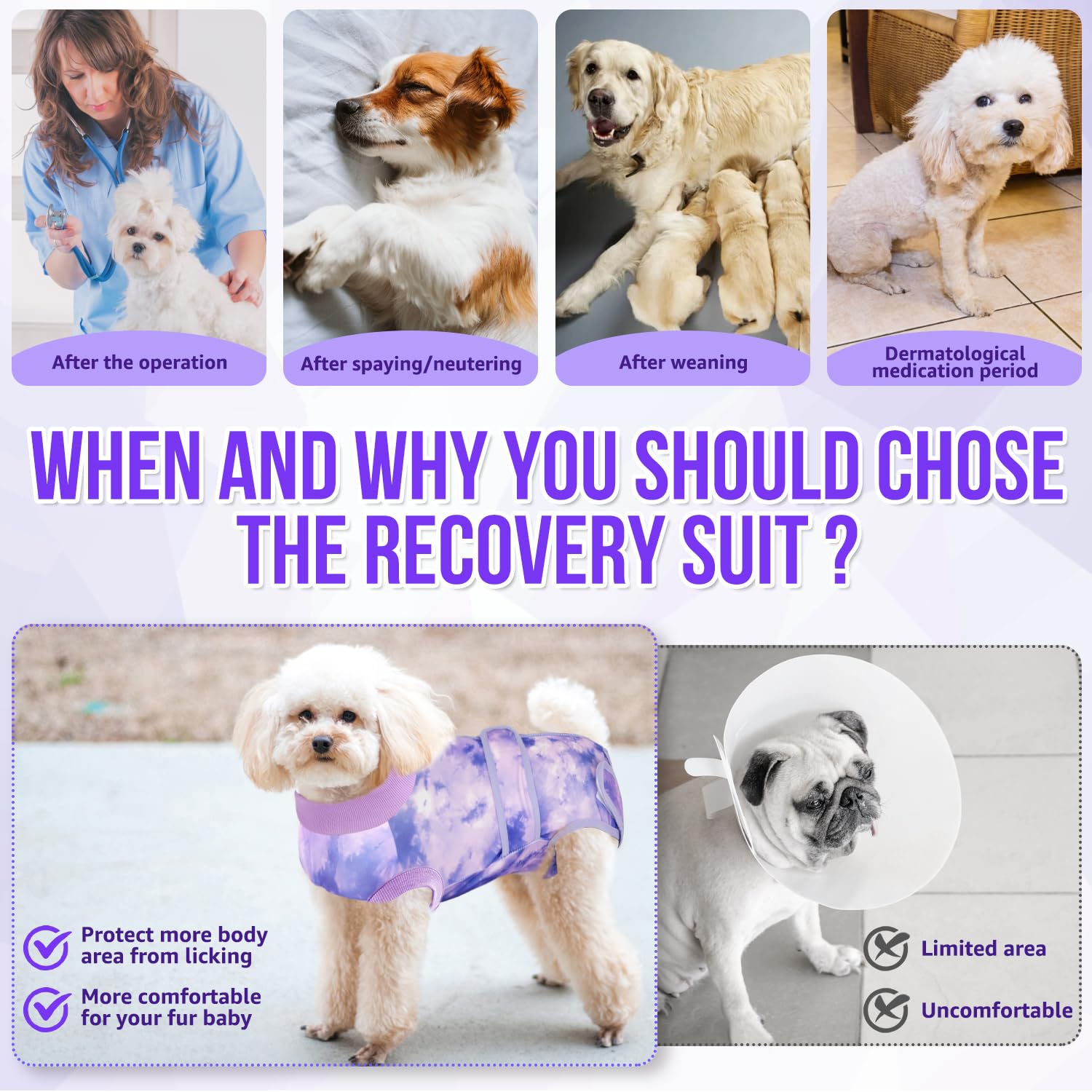 Lukovee Recovery Suit tela suave de poliéster para comodidad