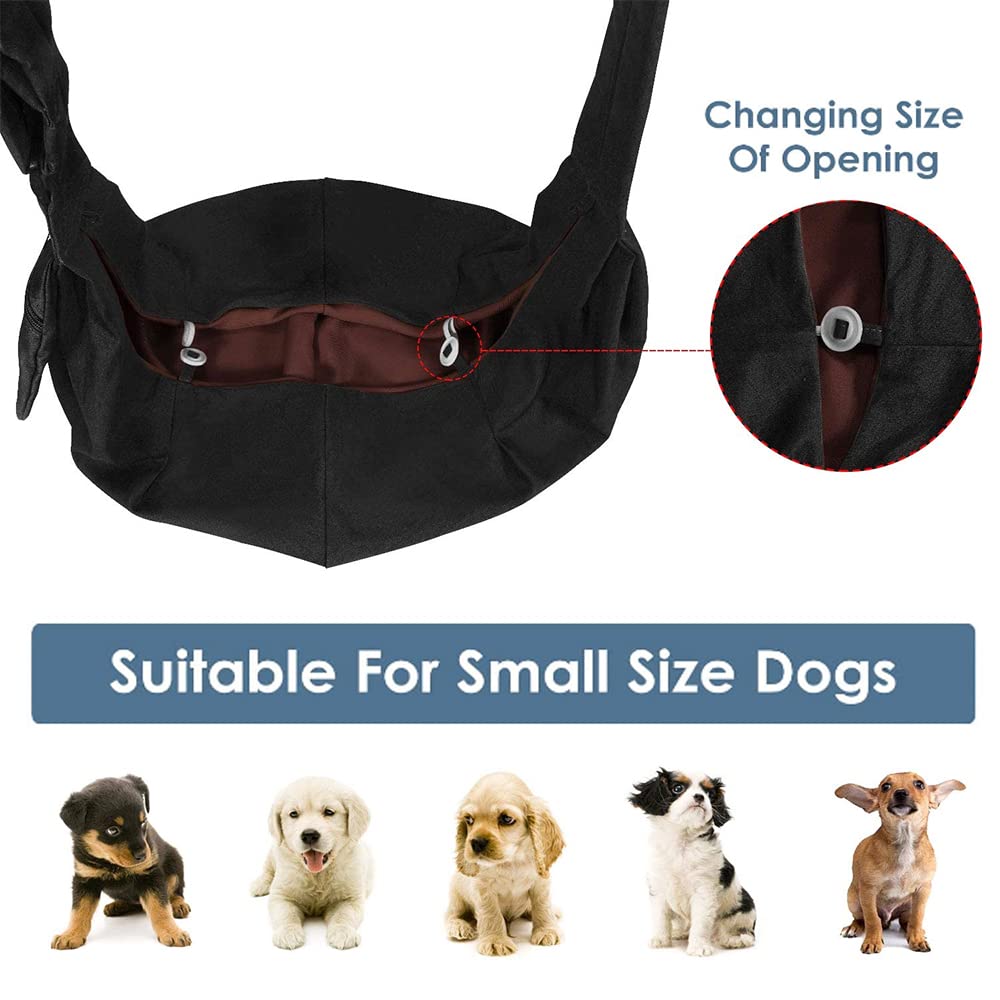 Lukovee Pet Sling en uso universal en ciudad y parques.