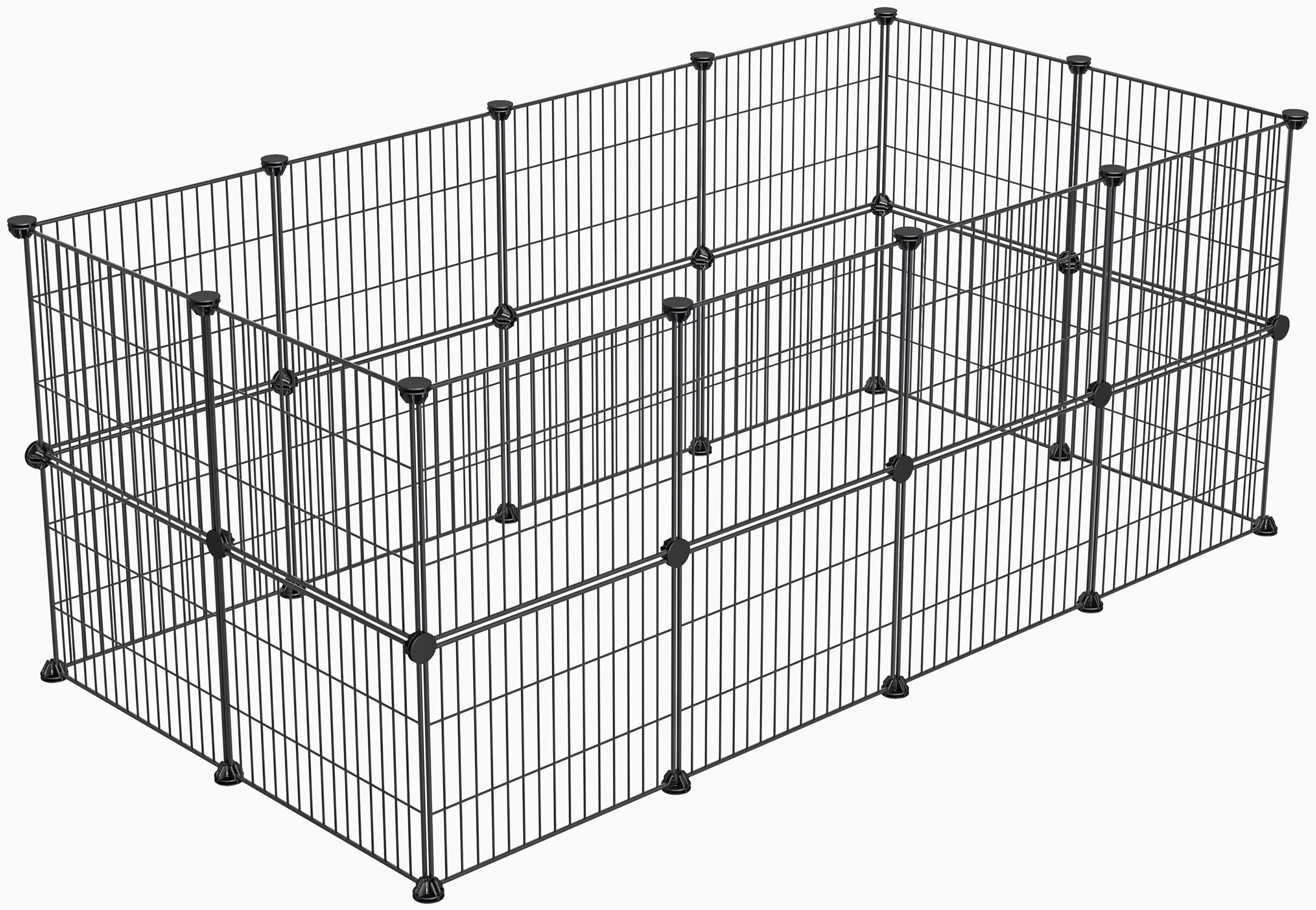 Jaula LURIVA para animales pequeños con marco de metal resistente para uso interior