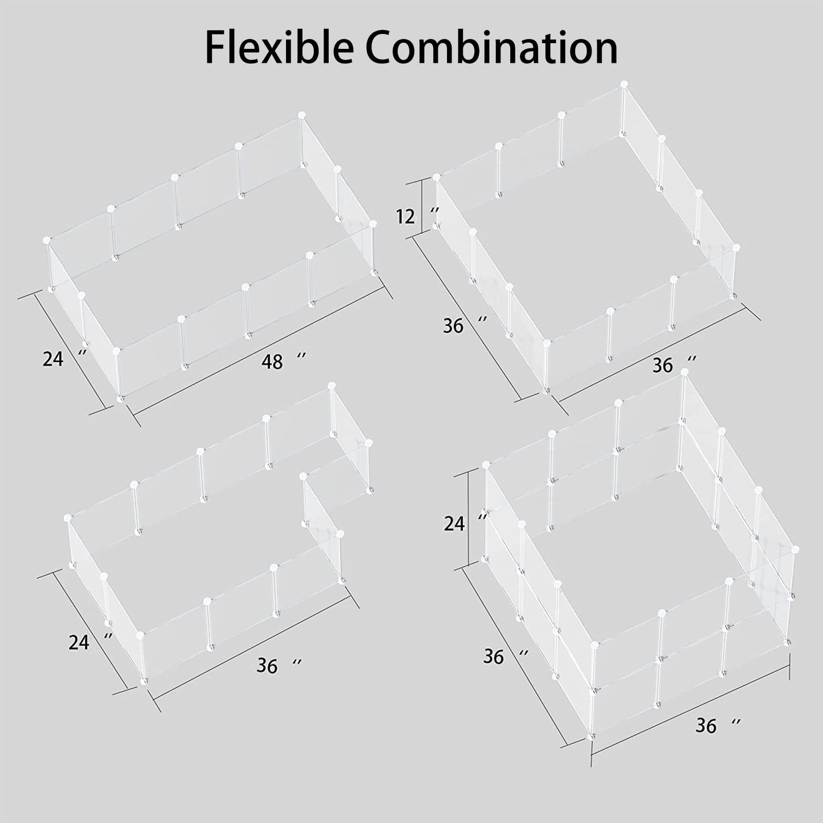 Sistema modular de 12 paneles LURIVA para adaptar espacios.