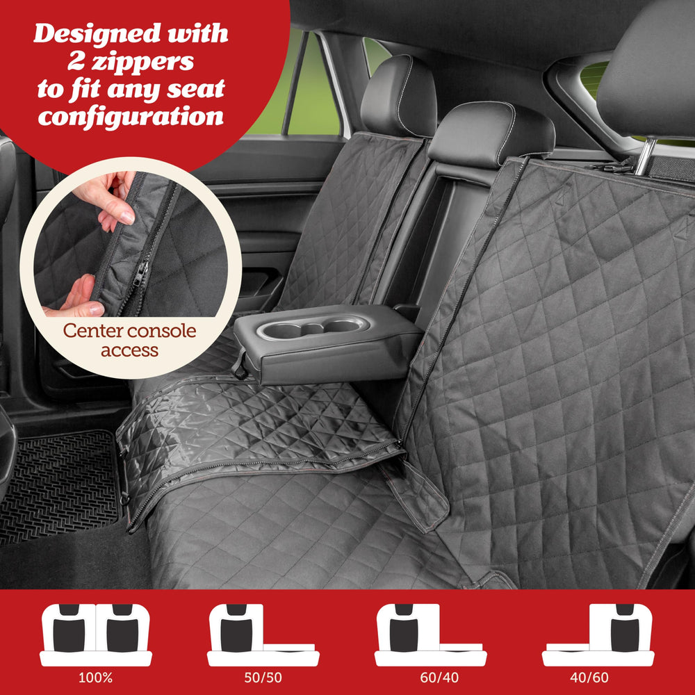 Funda Lusso Gear con 4 capas de protección para el asiento trasero