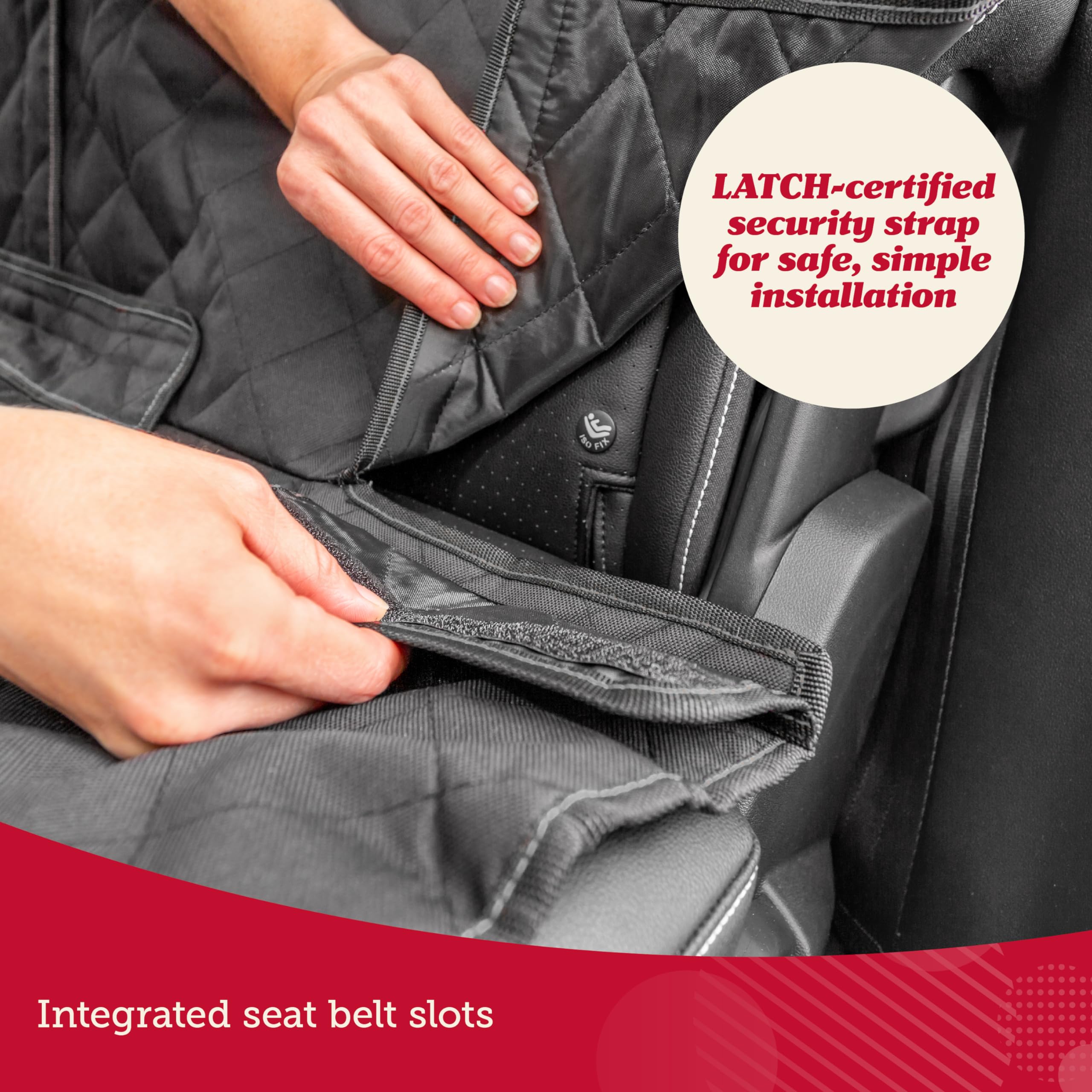 Funda de asiento Lusso Gear con cobertura amplia para viajes