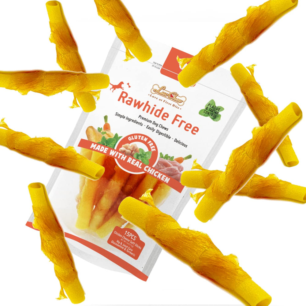 LuvChew envase práctico de 15 piezas para uso diario.