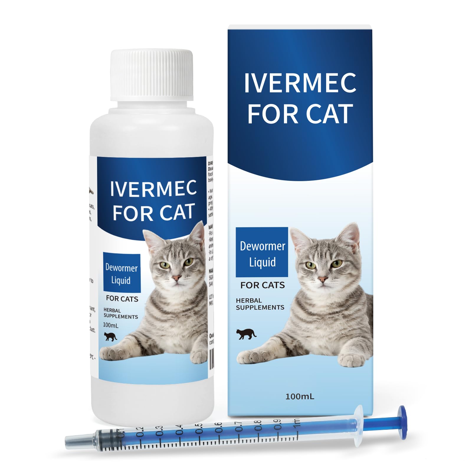 LuxeVib Desparasitante para gatos, seguridad-uso: consulta con veterinario para mejores resultados