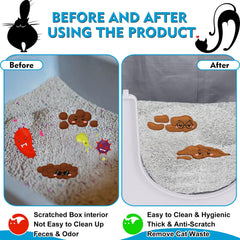 Material impermeable y resistente a rasguños protege la caja y reduce daños.
