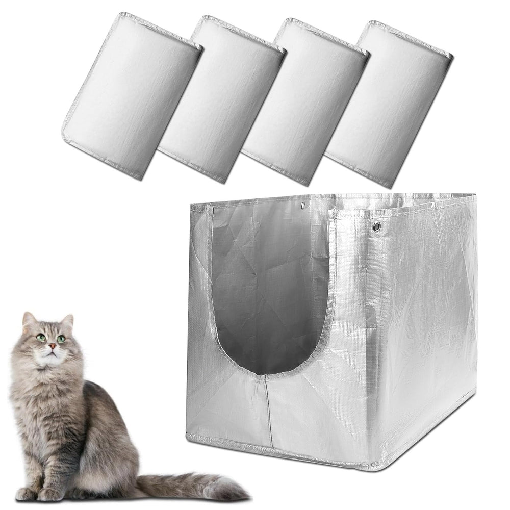 Luxrise Liner F base sin derrame para caja de arena, uso limpio