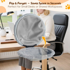 LW BROS cama-gato-escritorio refugio-cueva acogedor para gatos curiosos.