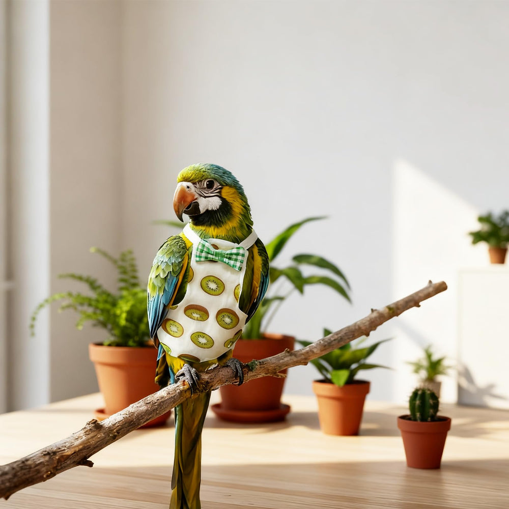Pañal LXUEJIE para aves con forro impermeable, protección contra derrames.
