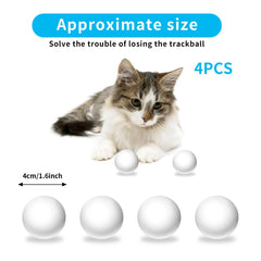 Conjunto de 4 bolas repuesto LYCTDD para rascadores de gatos, listo para usar.