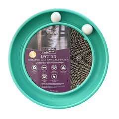 LYCTDD juguete gato pista de bolas interactiva para estimulación mental