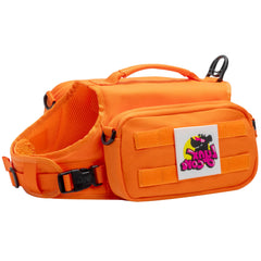 Mochila Lynxcore para perro con dos bolsillos laterales, ideal para paseos y excursiones