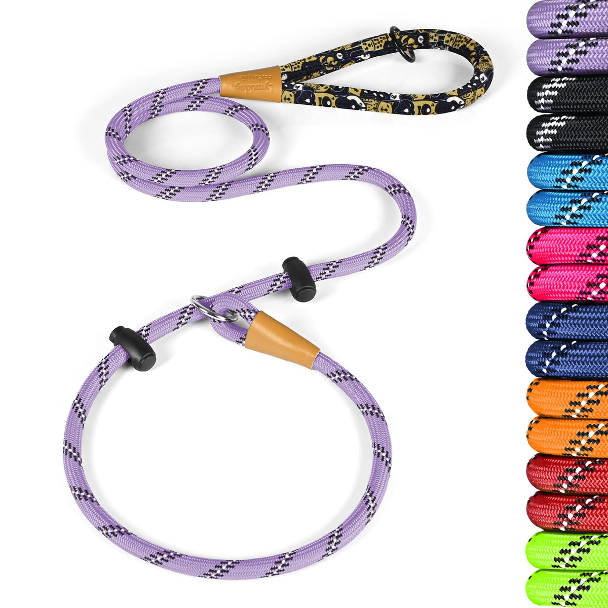 Lynxking Slip Lead reflectivo para paseos nocturnos seguros.