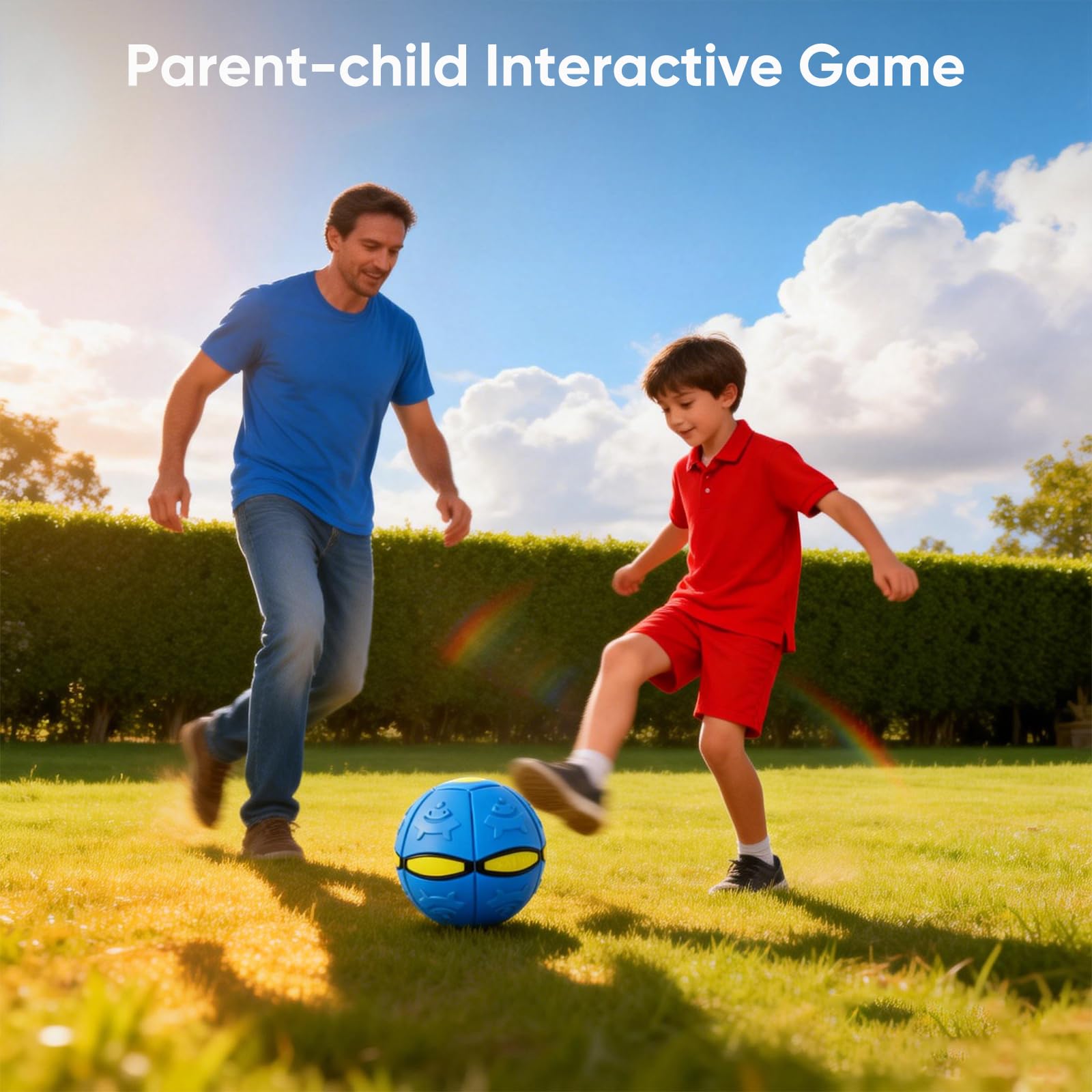 LzzzFZCF bola-transformable-suelo: cambia a platillo para sorpresas en cada tiro.