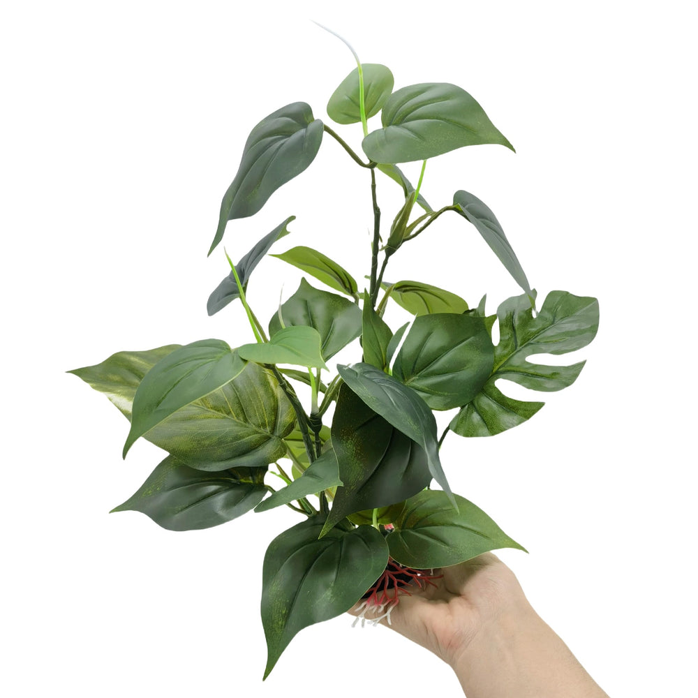 M2cbridge planta artificial con ramas verdes, añade vegetación vibrante sin mantenimiento.