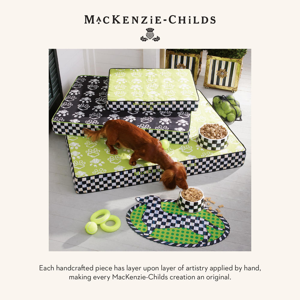 Uso diario y decoración: plato para mascotas de Mackenzie-Childs