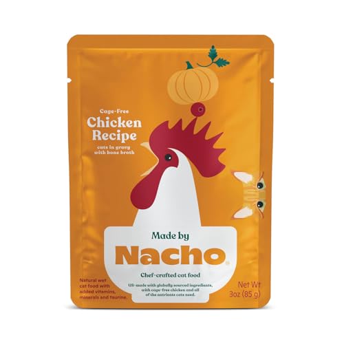 Made by Nacho caldo de hueso espeso, una salsa sabrosa que favorece la hidratación.