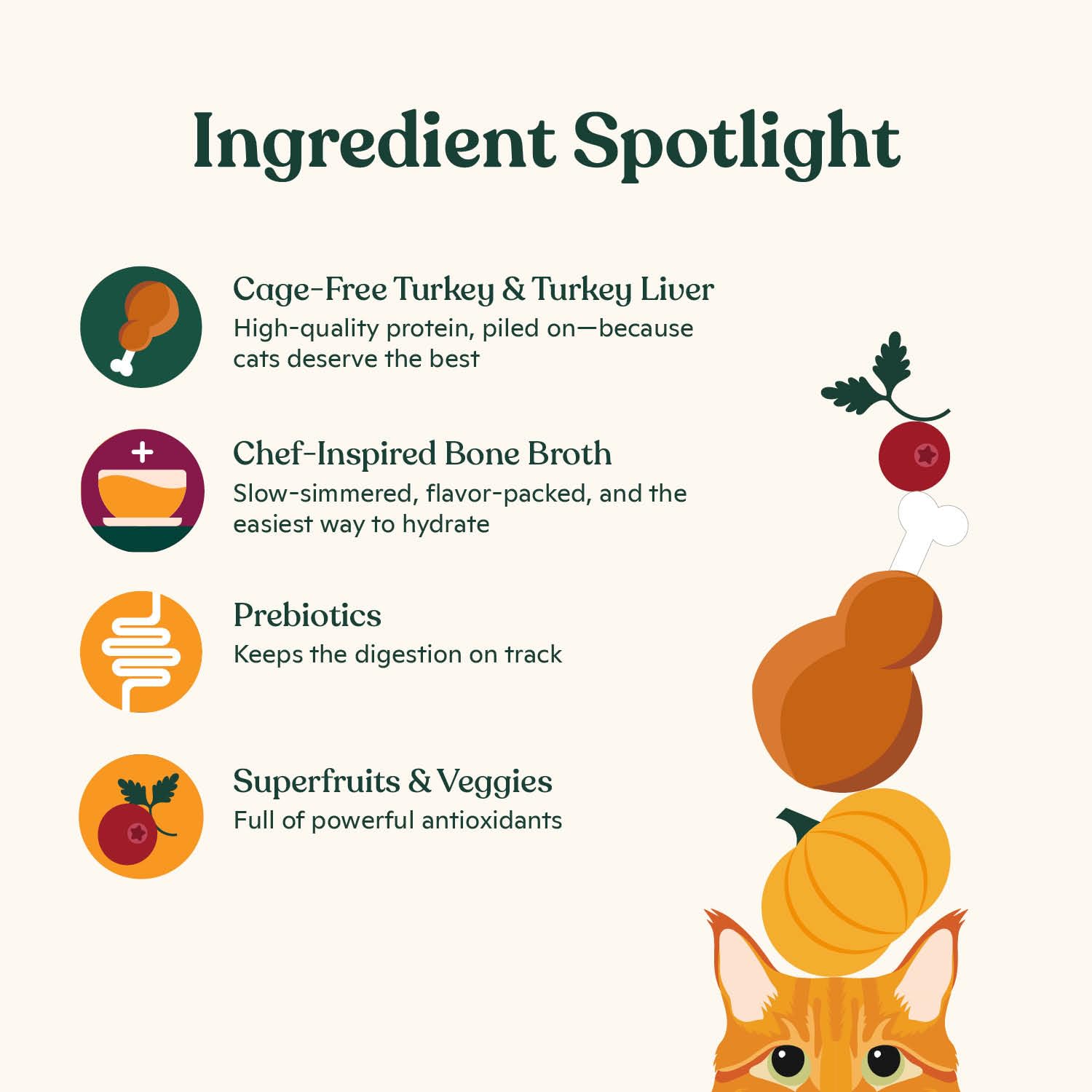 Made by Nacho: ingredientes-frutas-vegetales-prebioticos para digestión saludable.