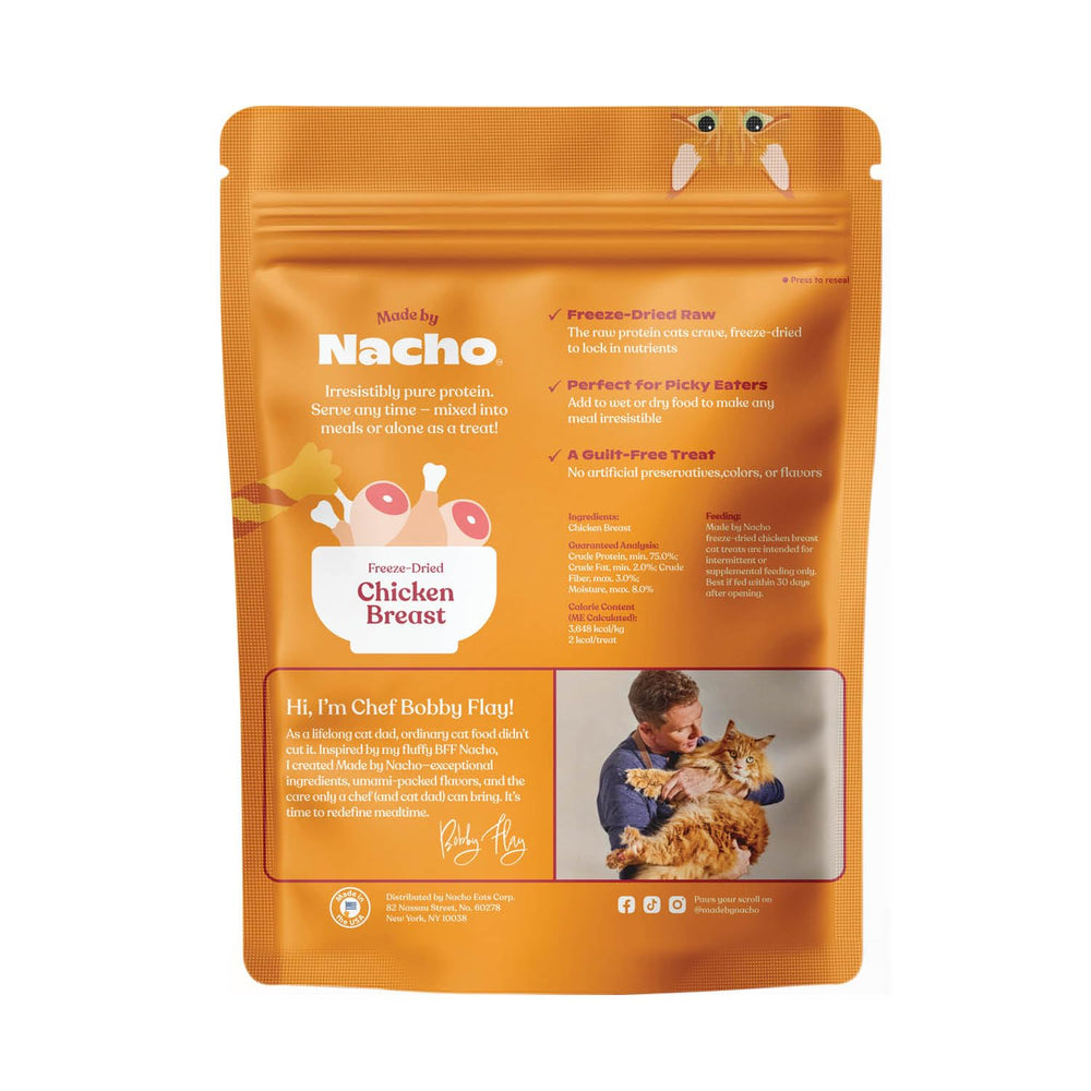 Made by Nacho, mezcla con croquetas para realzar sabor.