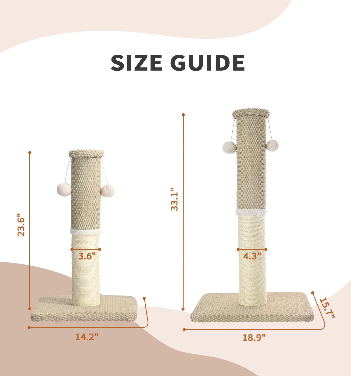 Made4Pets ambiente hogareño con área de rascar agradable.