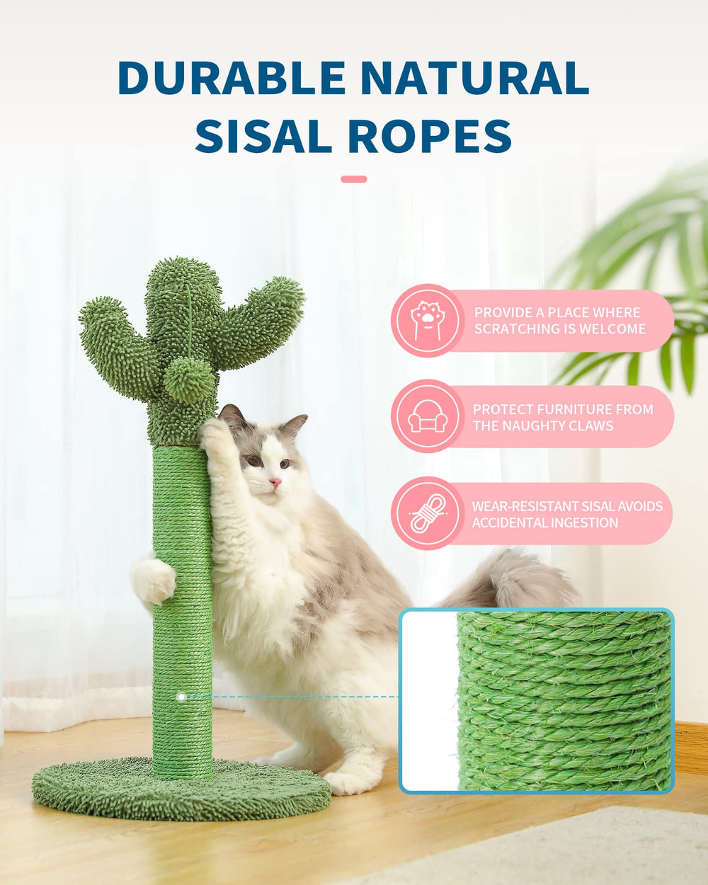 Made4Pets bola colgante para juego diario