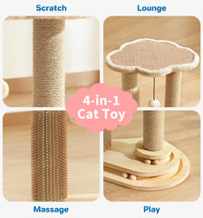 MADE 4 PETS percha nube, descanso cómodo para gatos dentro de casa