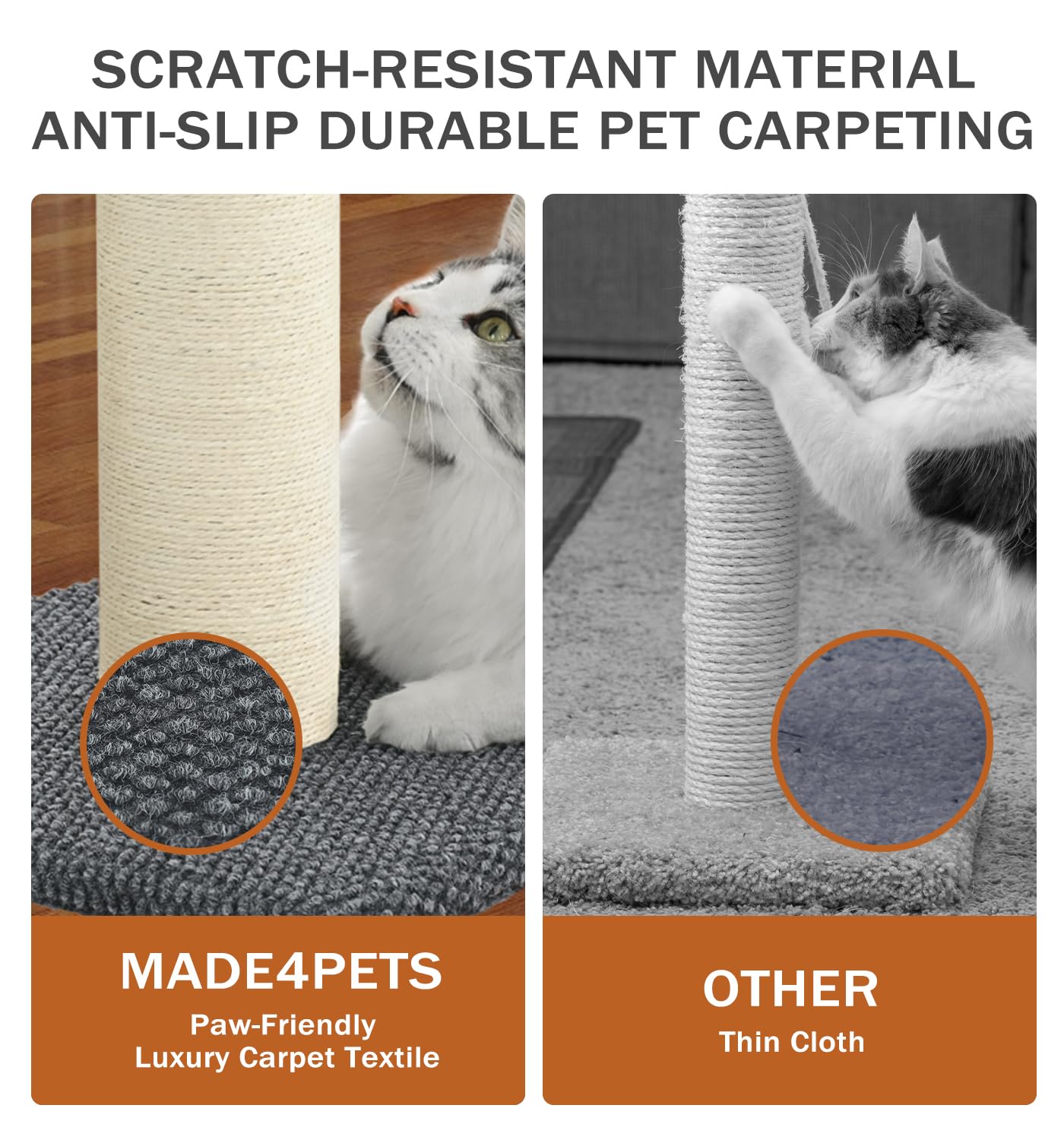Made4Pets bolas colgantes interactivas para juego y ejercicio.