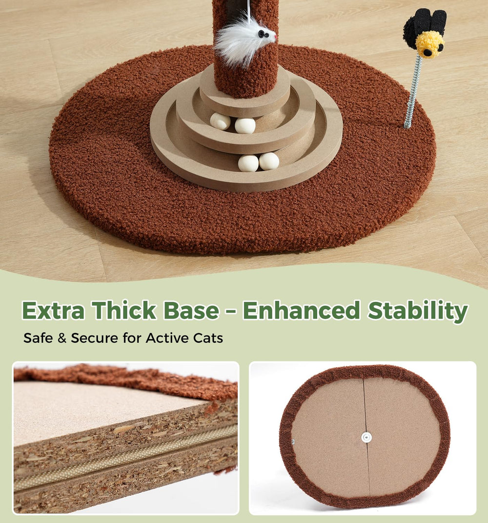 Made4Pets torre gato base estable con diseño antideslizante