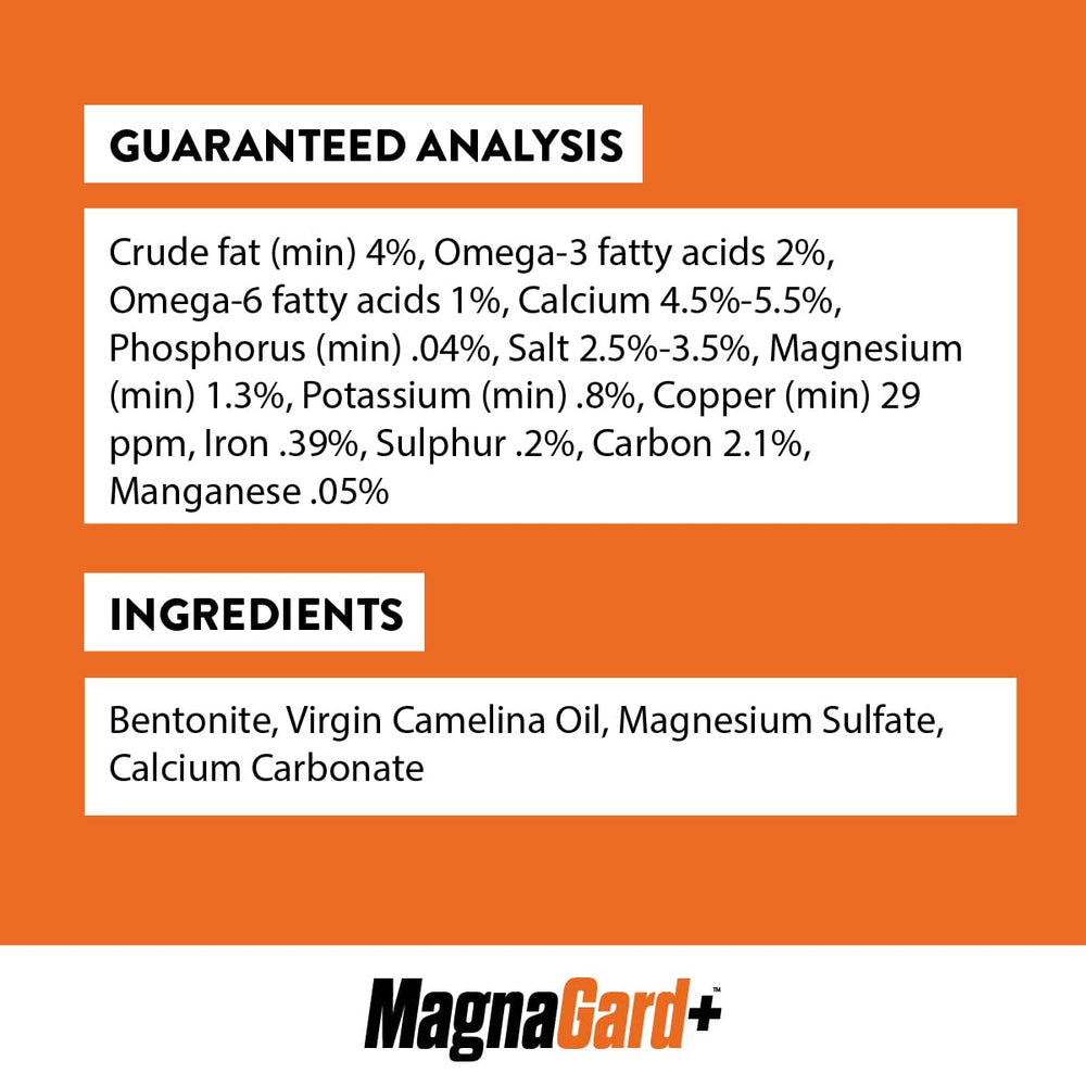 Magnagard Plus brillo del manto y cascos: suplemento para un aspecto saludable.